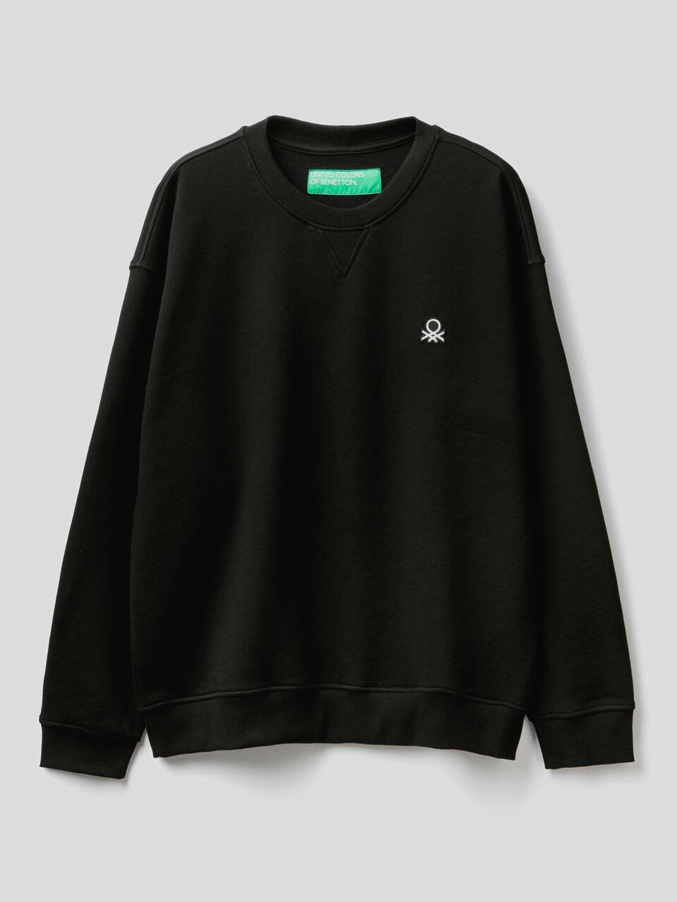 Sweat 100% coton avec logo appliqué image number null