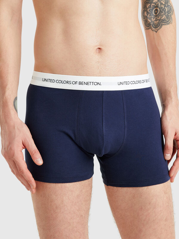 Stretch-Boxershorts aus Baumwolle Herren