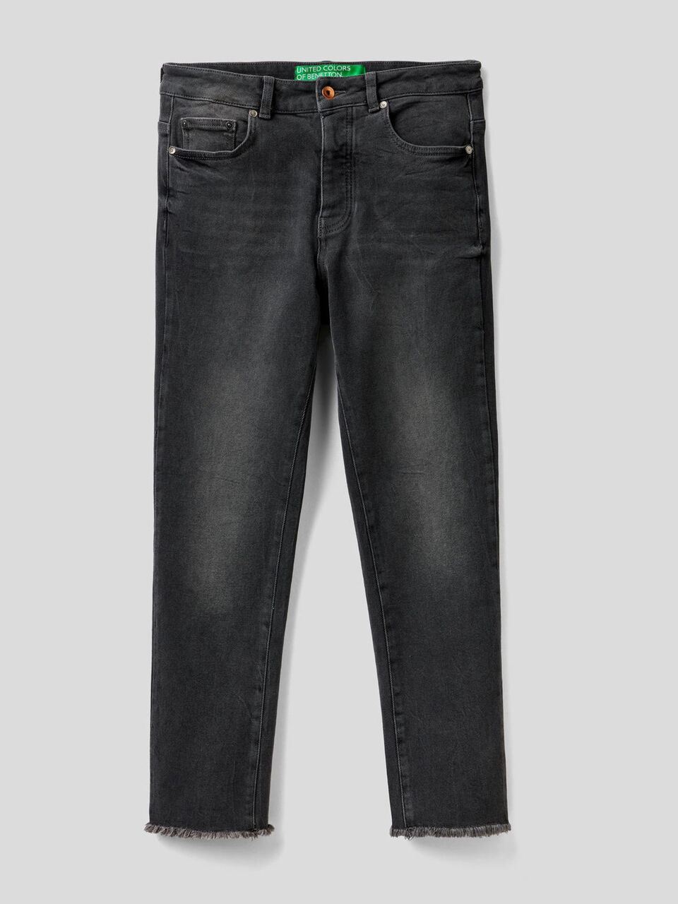 Five-Pocket-Jeans in Cropped-Länge image number 1