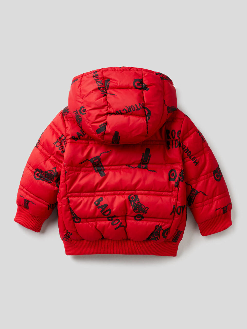 Blouson à motif avec capuche image number 2