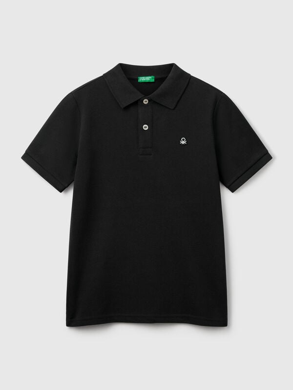 Polo coupe slim en pur coton Garçon