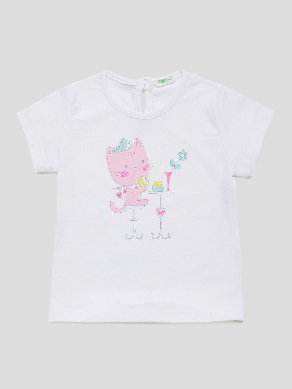 T-shirt avec glitter image number 1