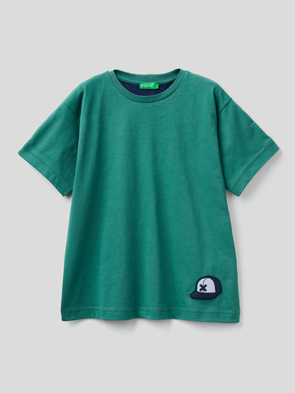 T-shirt en 100% coton avec message image number 1
