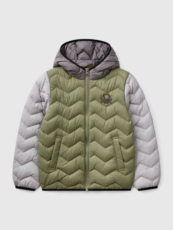 Veste à capuche matelassée Garçon