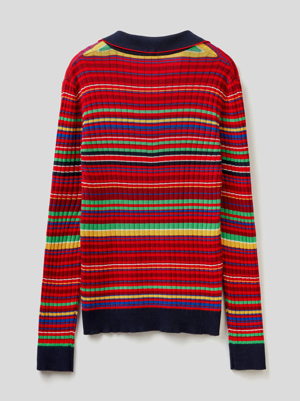 Polo multicolor in 100% cotone tricot image number 2