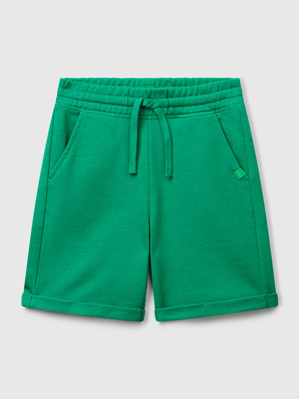 Bermuda en molleton pur coton Garçon