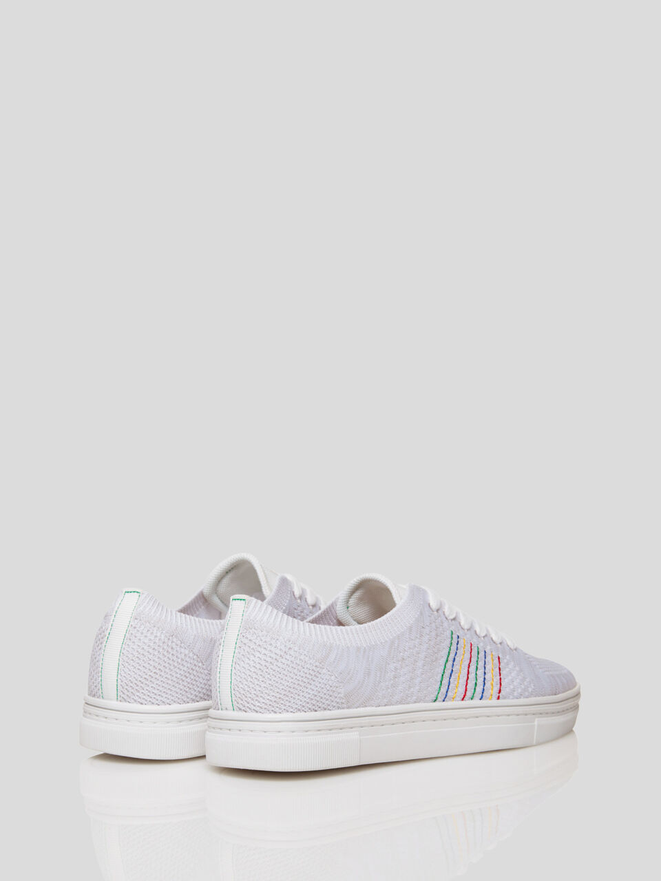 Sneakers knit con lacci image number 2