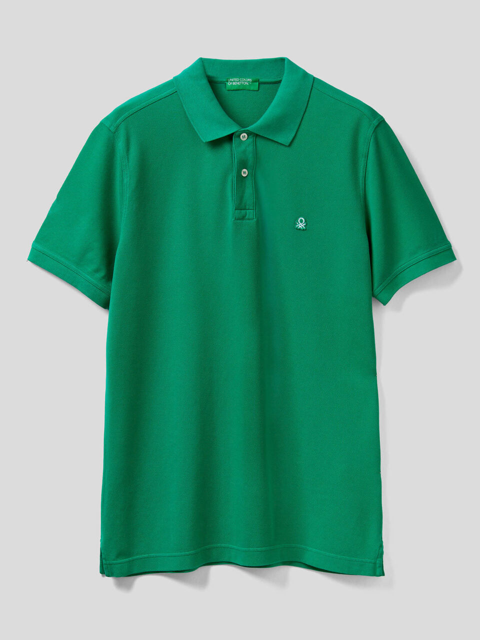 Polo aus 100% Baumwolle mit kurzen Ärmeln image number 1