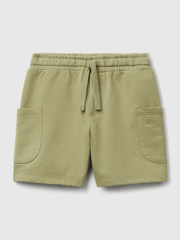Shorts cargo in cotone Bambino