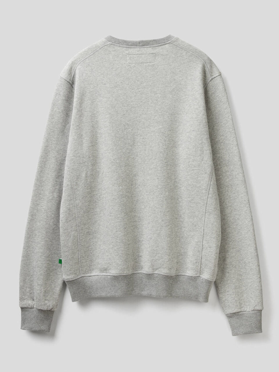 Sweat col rond effet denim image number 2