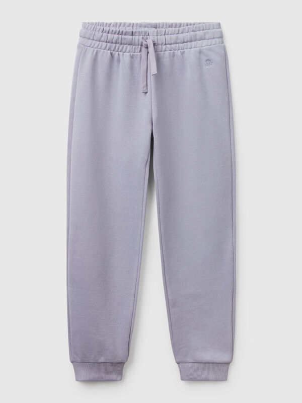 Sweatstoffhose mit Logo Mädchen