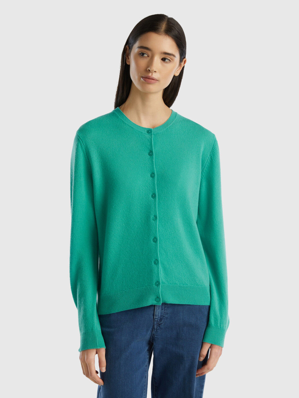 Pulls Sans Manches Laine M rinos Femme 2024 Benetton