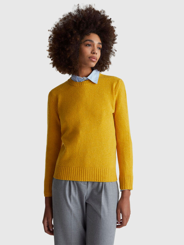 Maglia in pura lana Shetland Donna