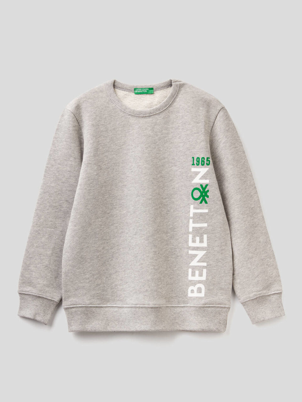 Pure cotton sweatshirt with logo image number 1