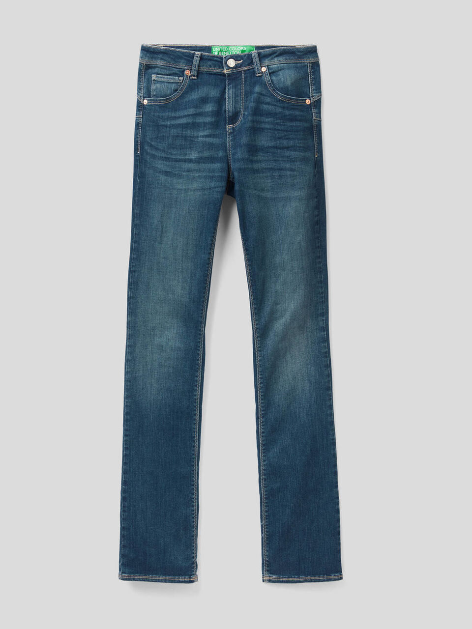 Push-Up-Jeans mit Bootcut image number 1
