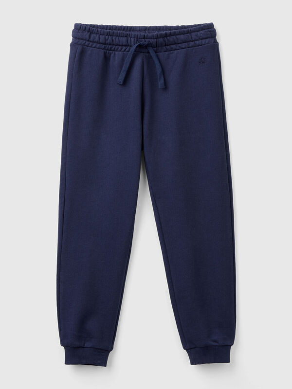Sweatstoffhose mit Logo Mädchen