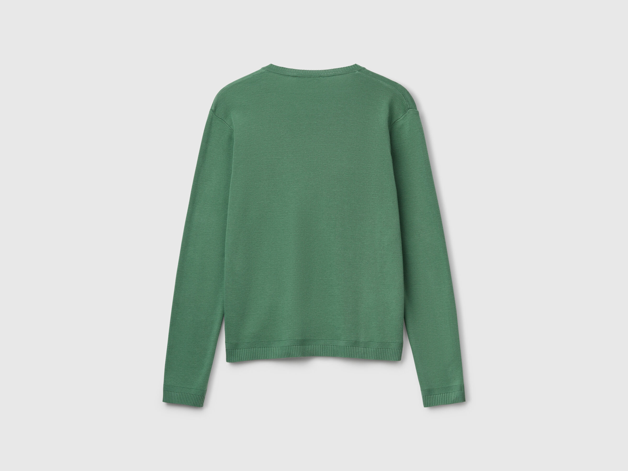 MAGLIA SCOLLO V M/L Donna image number 4