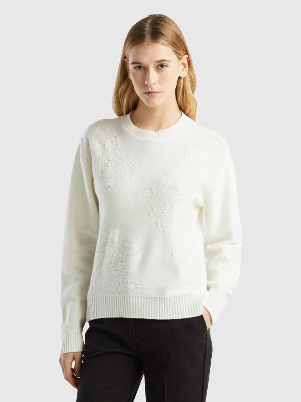 Benetton strickpullover damen
