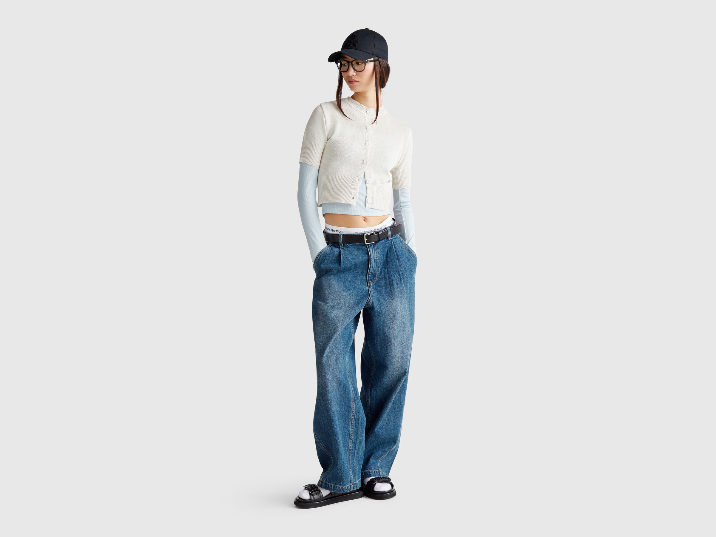 BUTTONED SWEATER H/S Damen image number 2