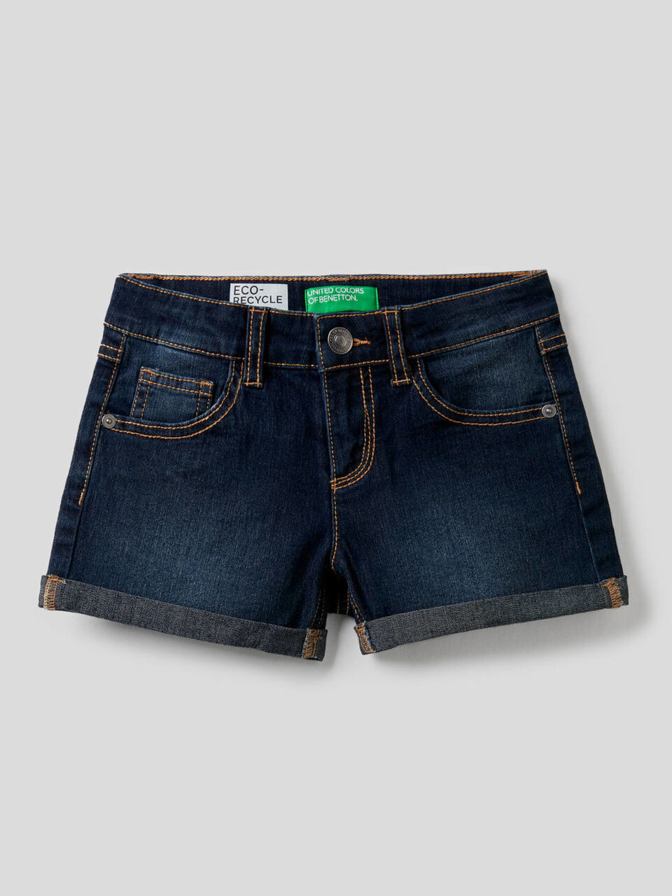 Shorts aus elastischer Baumwolle image number 1