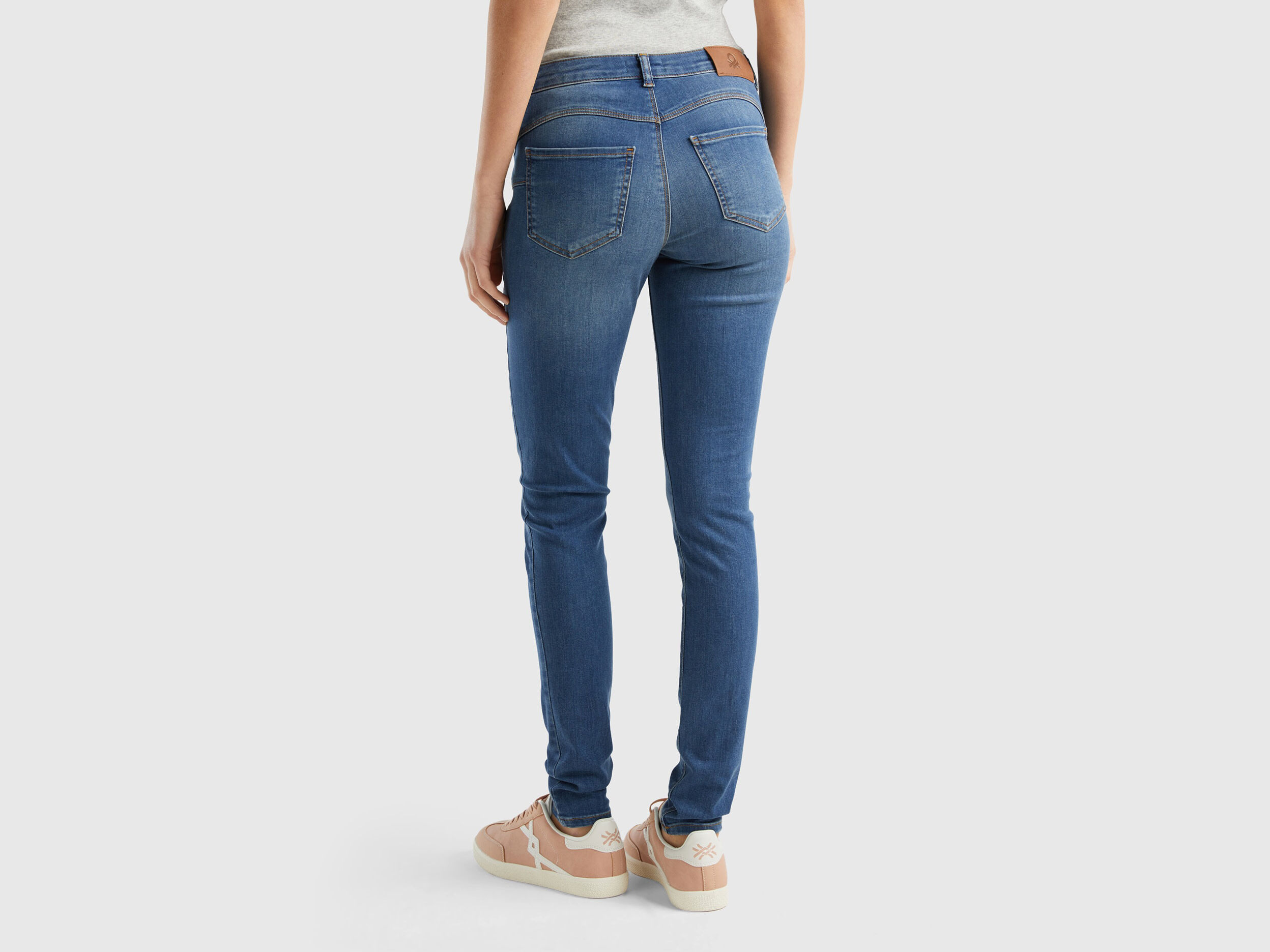 Jean sales benetton femme