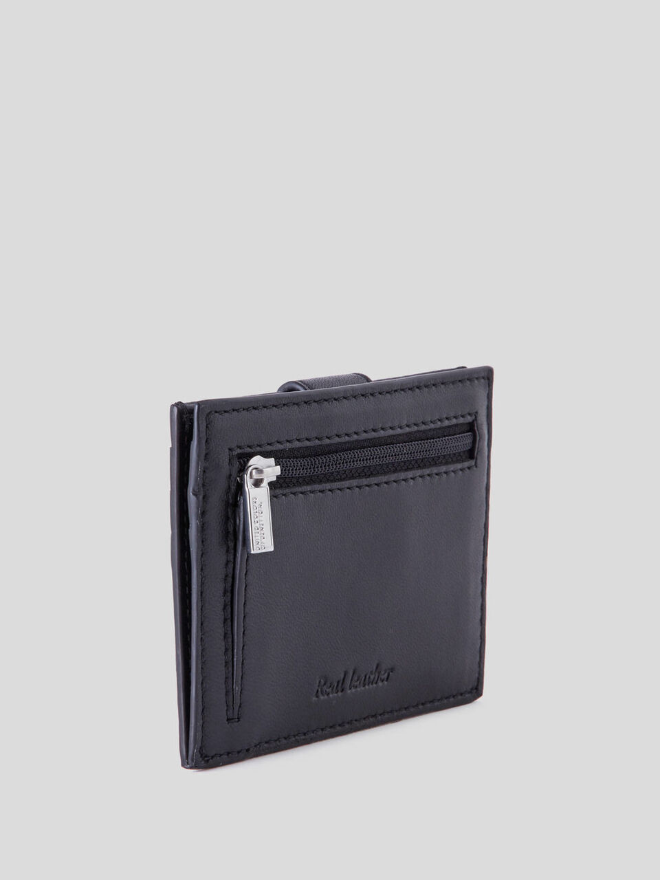 Card holder in genuine leather image number 2