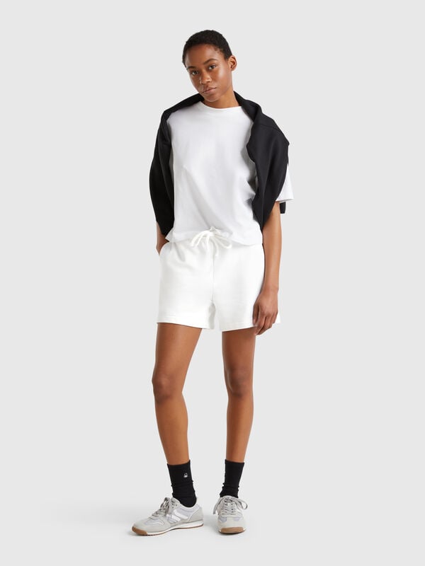 Shorts mit Logo-Gummizug Damen
