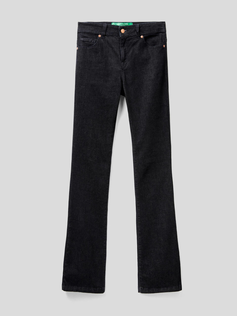 Stretch flared jeans image number 1