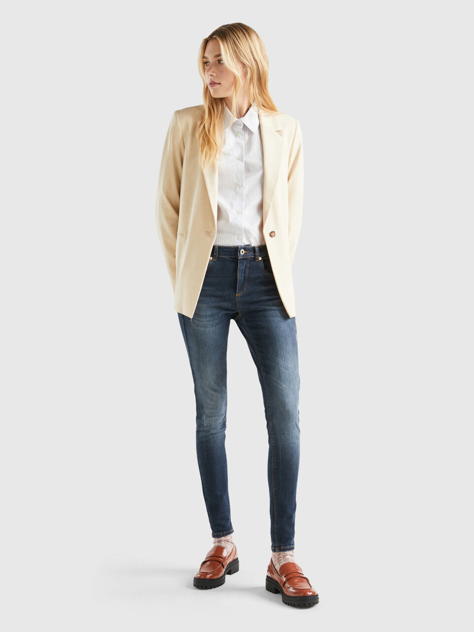 Jeans donna new arrivals benetton