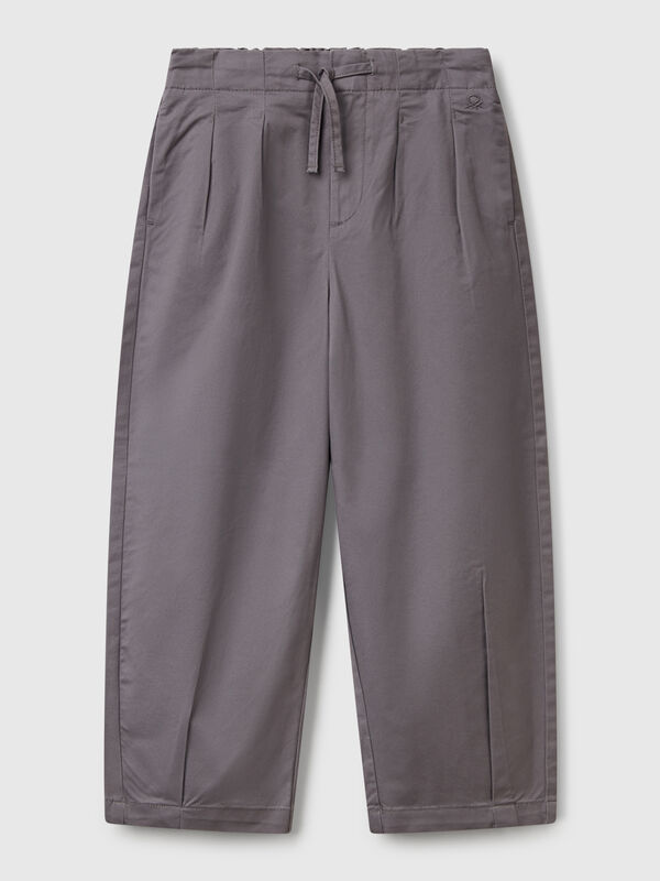 Pantaloni con pinces Bambina