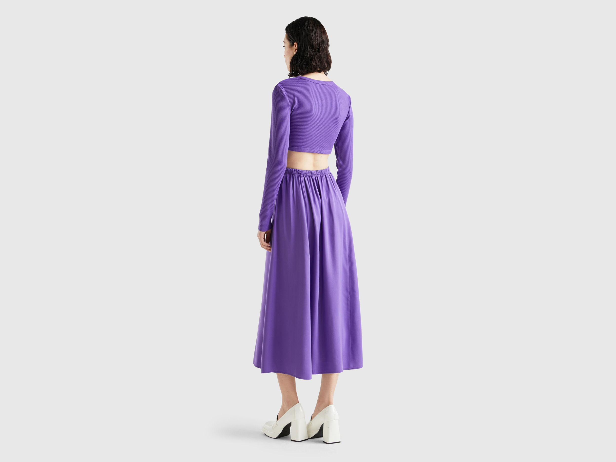 Robe top longue benetton