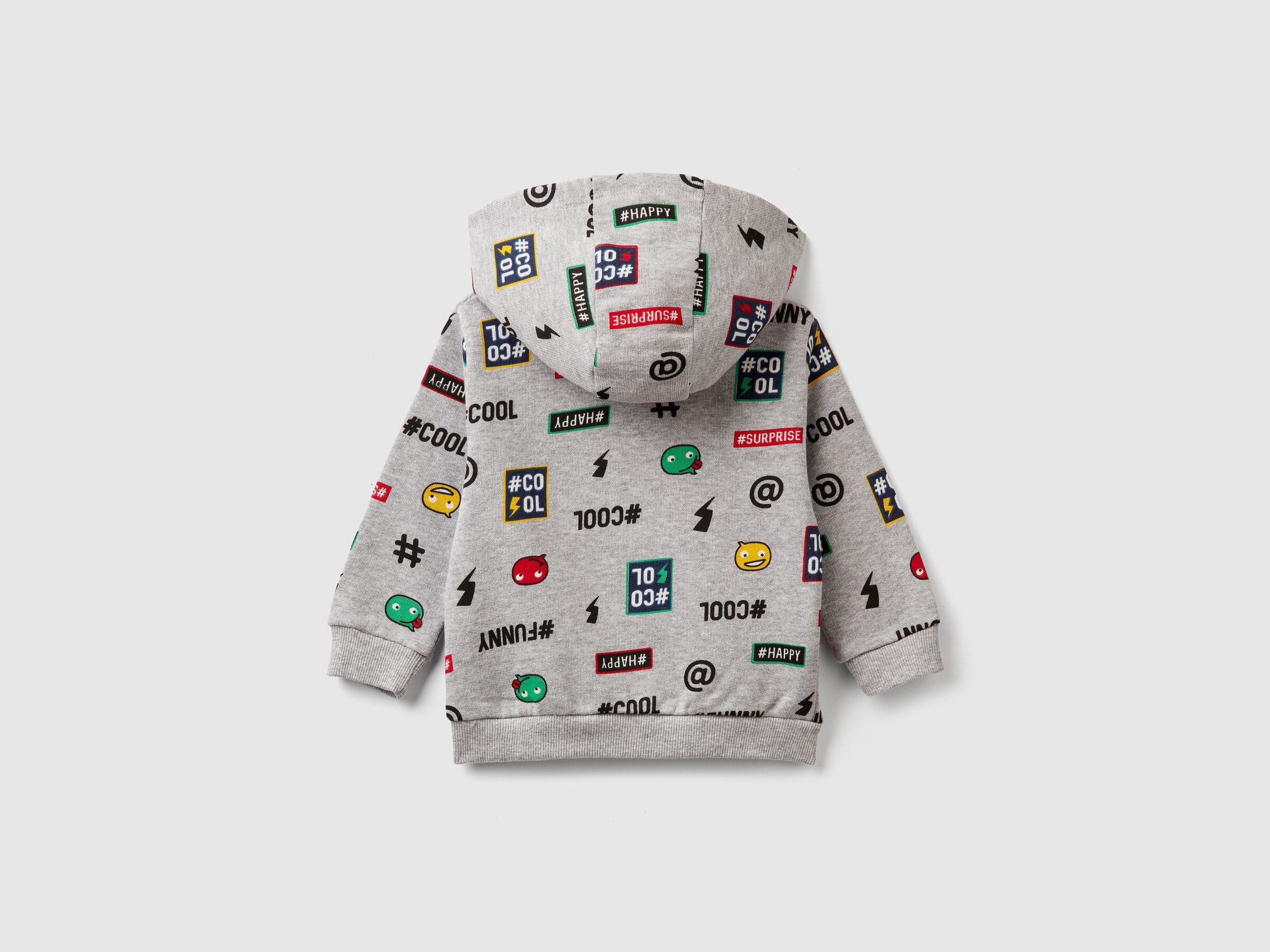 Sweatshirt mit Print und Kapuze image number null