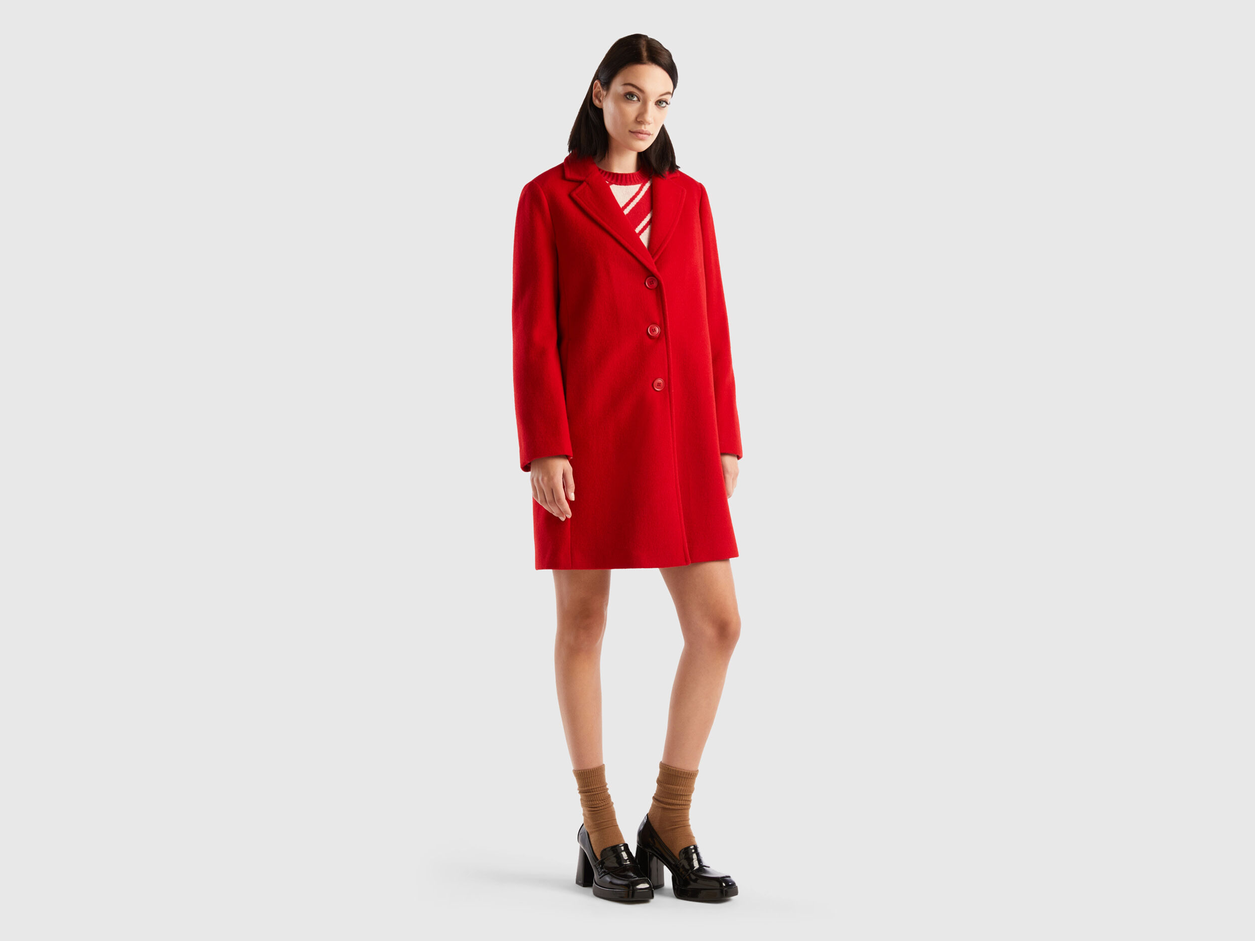 Manteau discount femme benetton