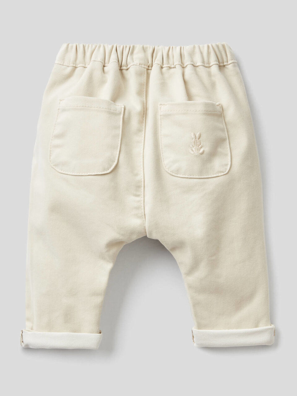 Pantalon en coton mélangé stretch image number 2