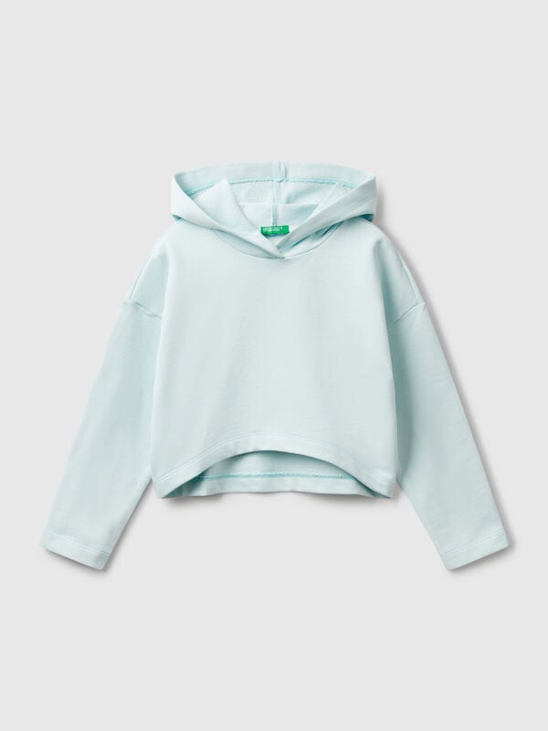 Sweatshirt mit abgerundetem Saum Mädchen