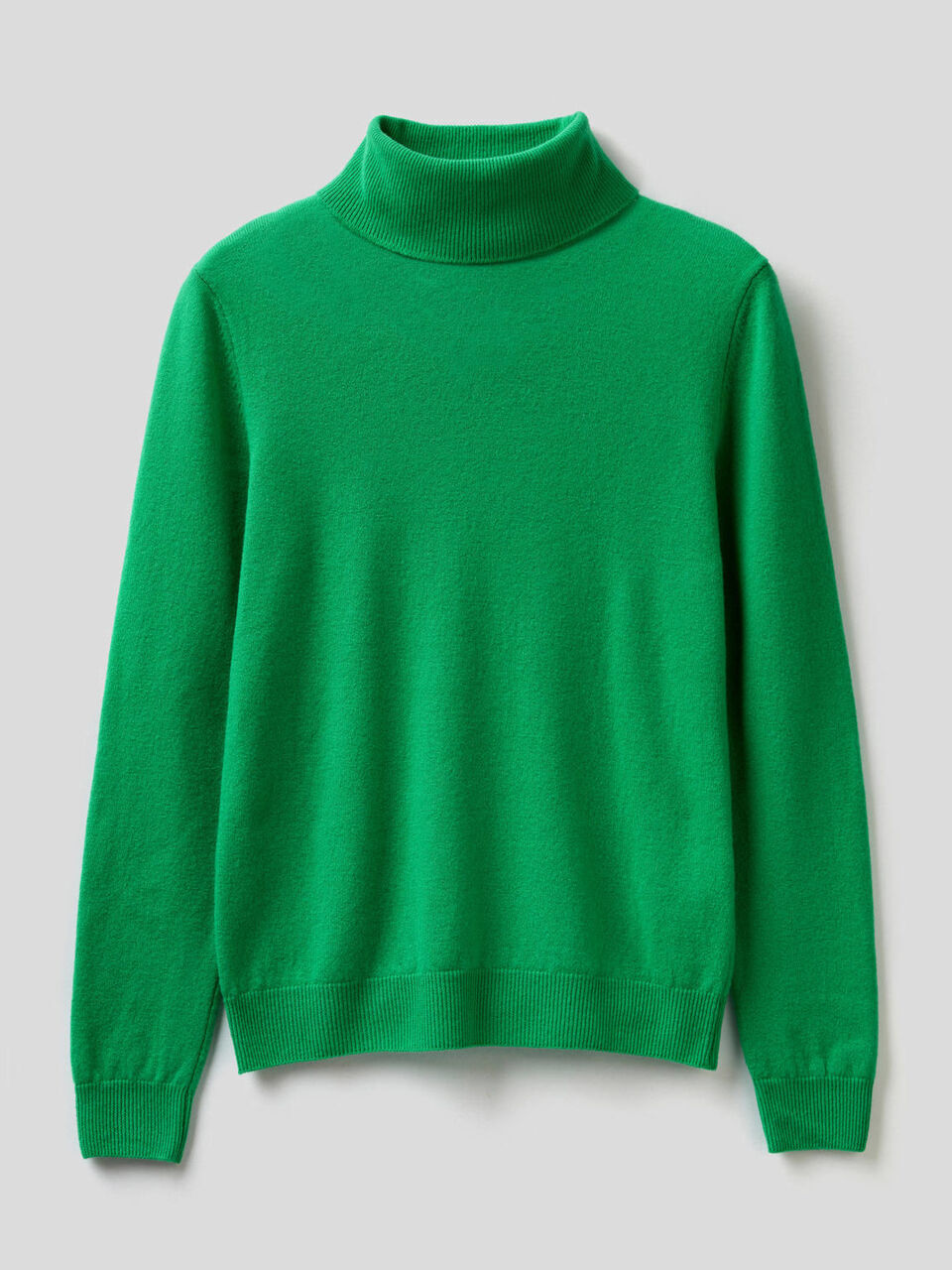 Pull chaud col roulé en pure laine vierge image number 1