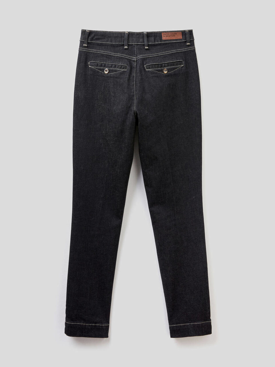 Chino in denim slim fit image number 2