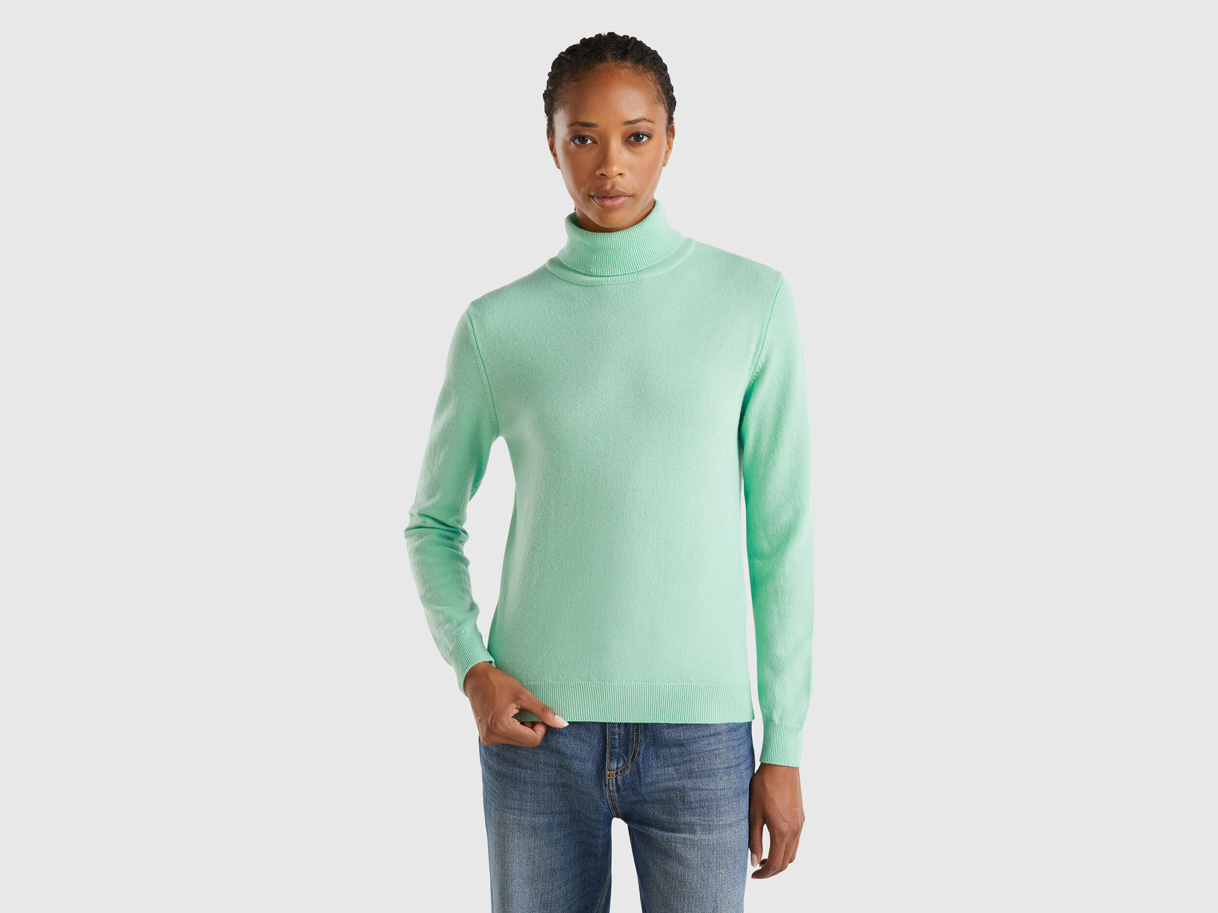 Wool sweatshirt womens discount