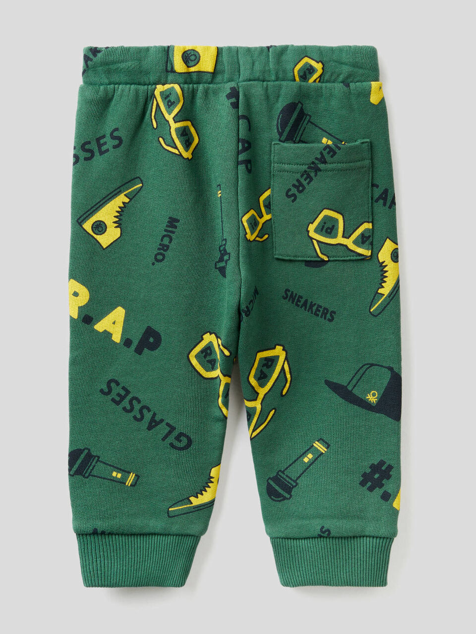 Hose aus Sweatstoff mit Muster image number 2