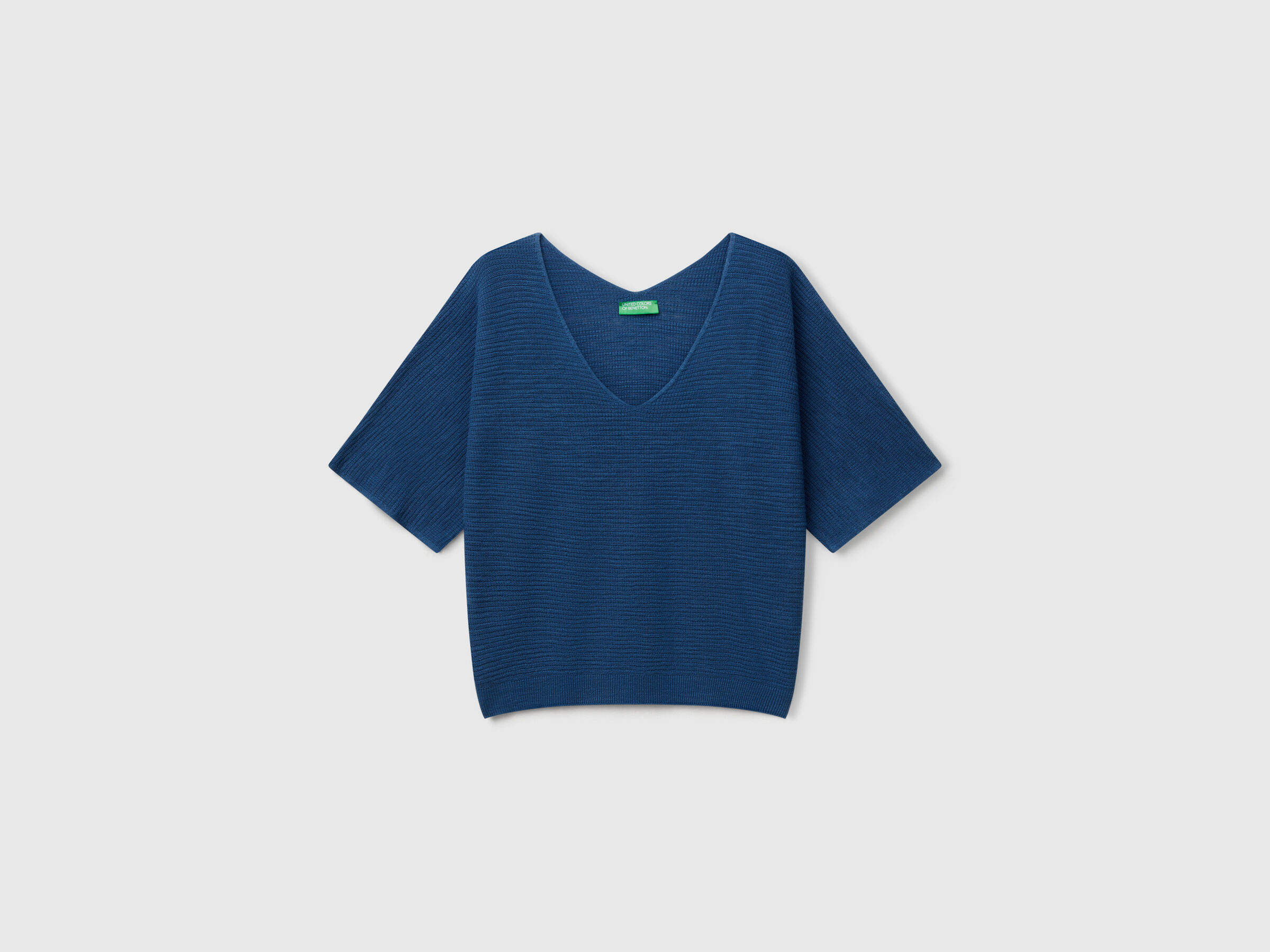 MAGLIA SCOLLO V M/M Donna image number 4