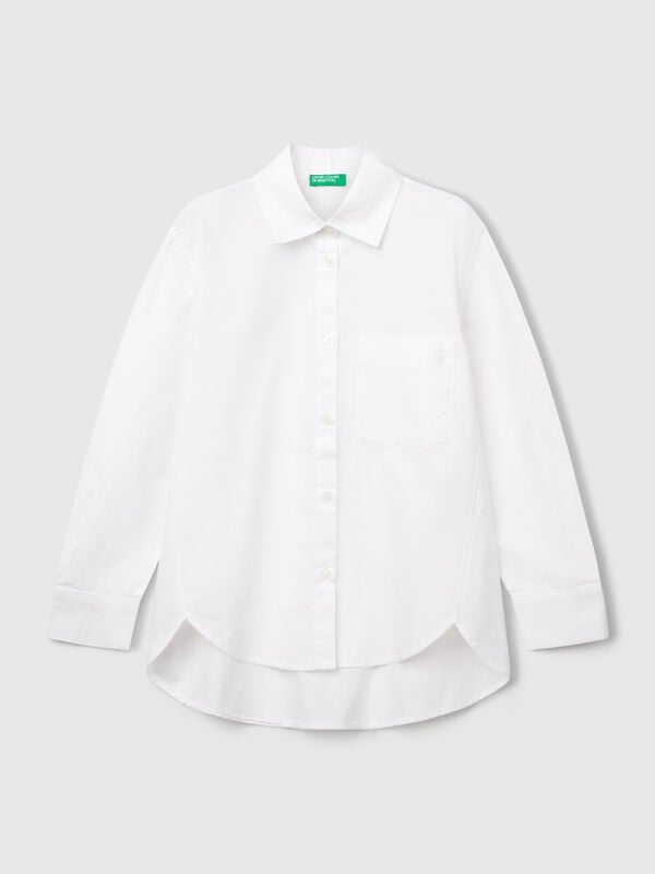 Chemise over-fit Filles
