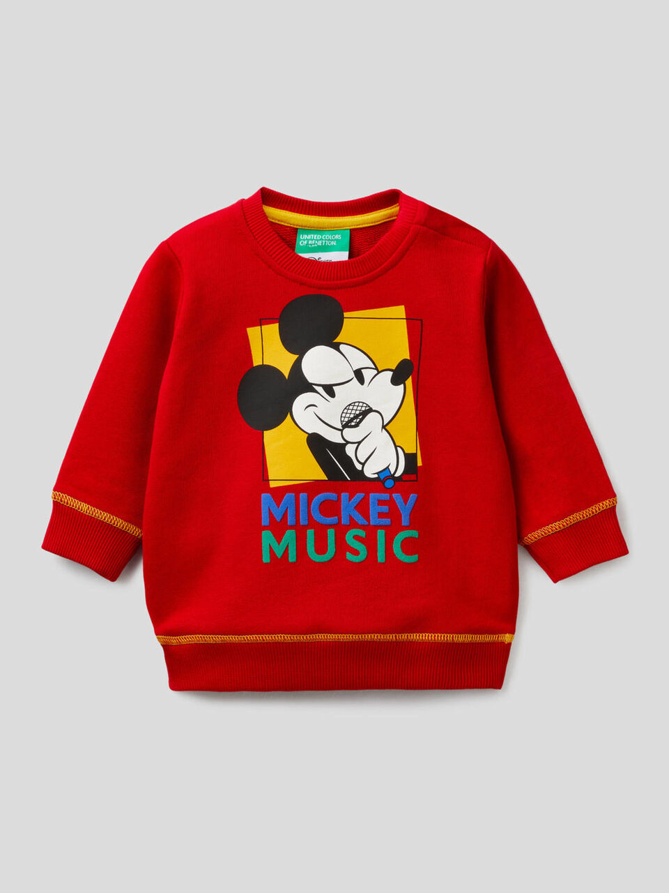 Felpa Topolino in 100% cotone image number 1