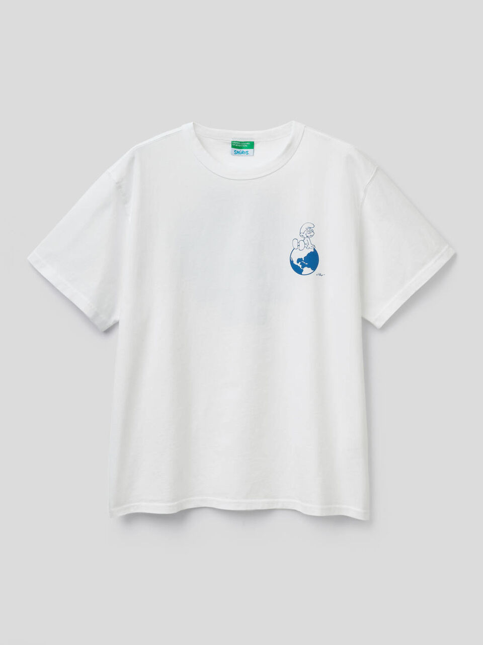 T-Shirt mit Schlümpfe-Print image number 1