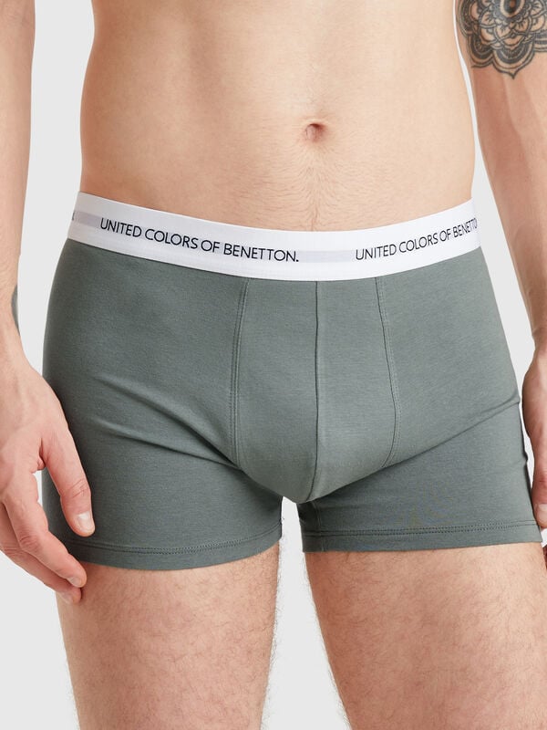 Boxer en coton stretch Homme