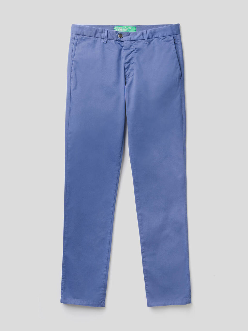 Chino slim fit in cotone image number 1