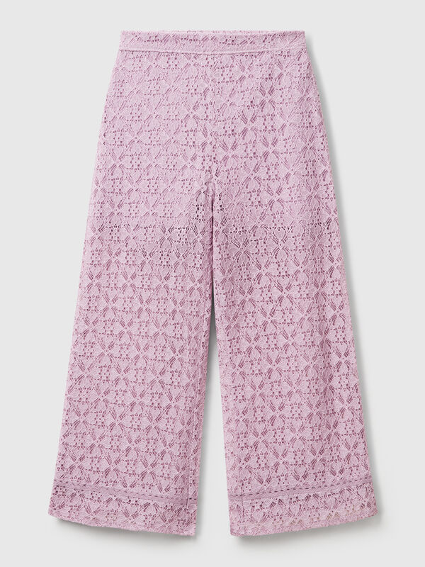 Weite Spitzenhose Mädchen