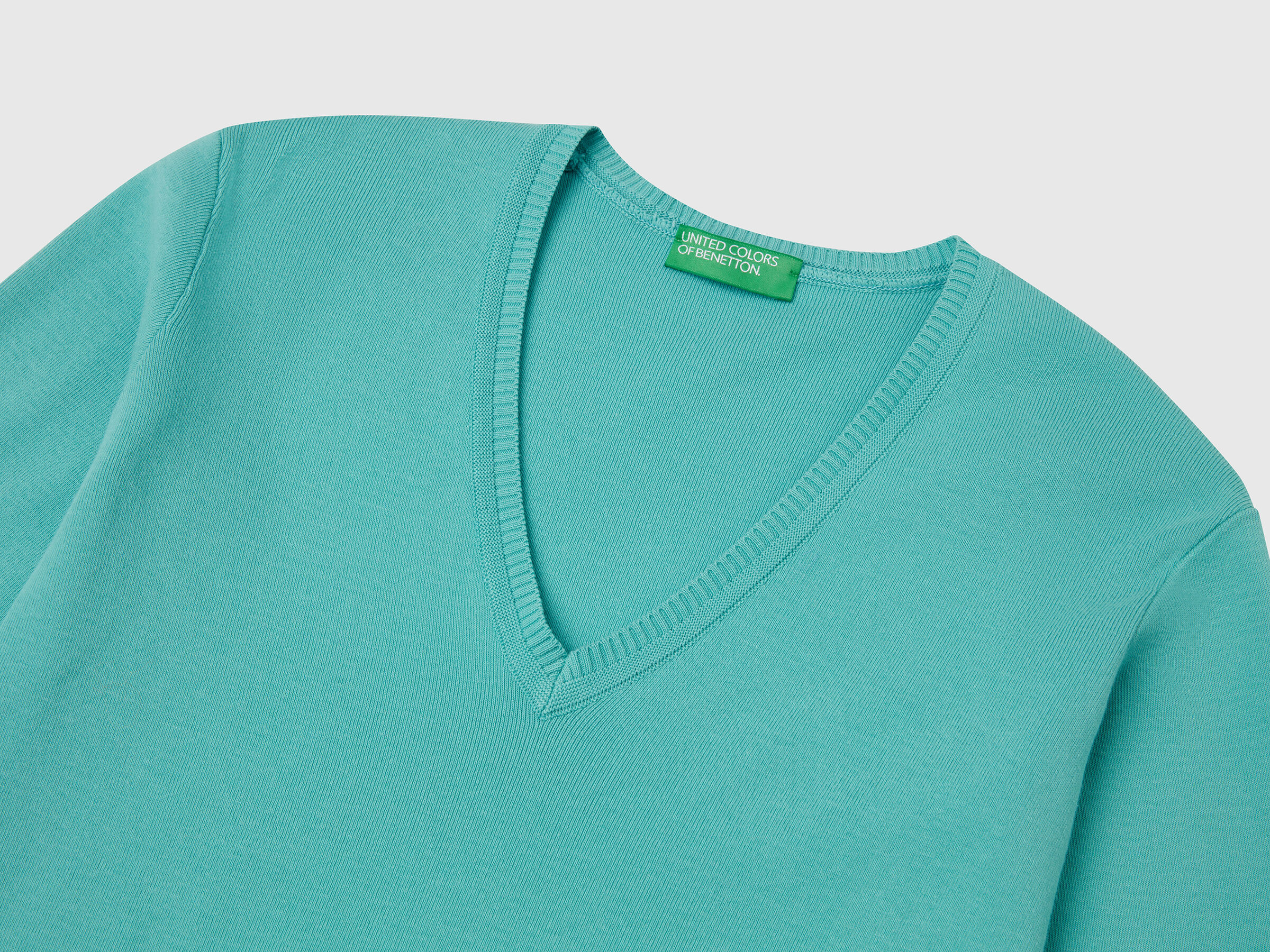 V NECK SWEATER L/S Women image number 5
