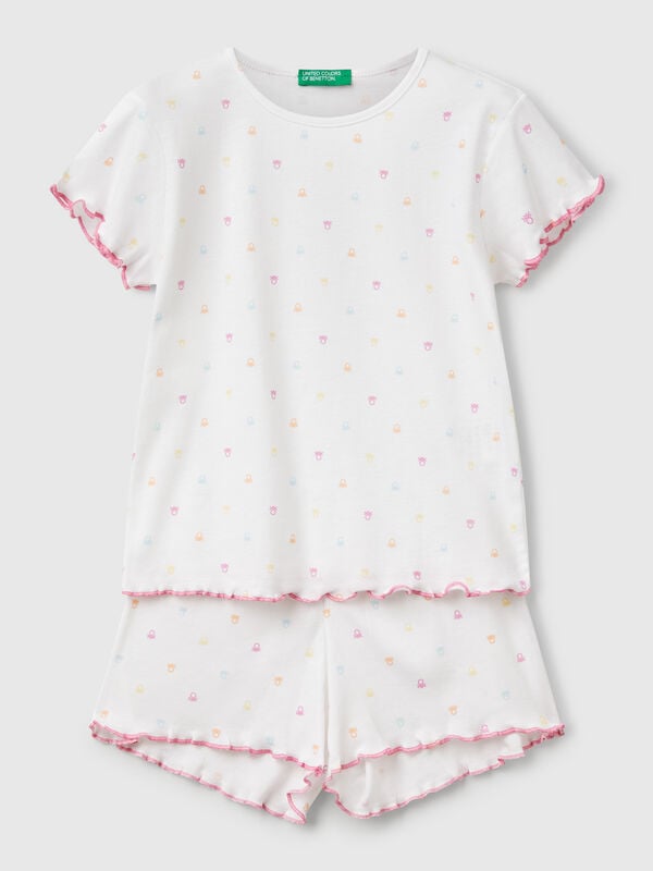 Slip en coton bio stretch Filles