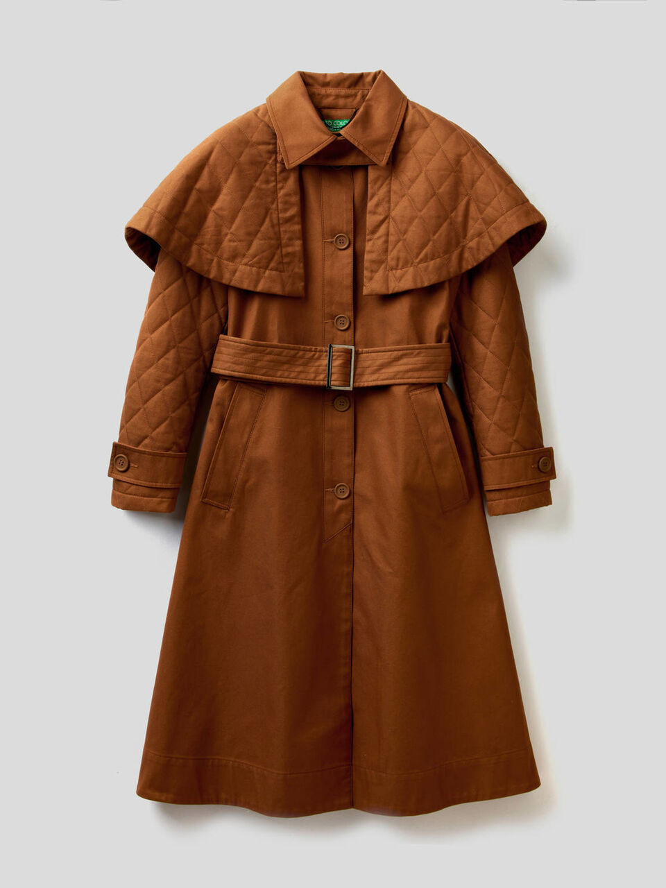 Manteau avec pèlerine amovible image number 1