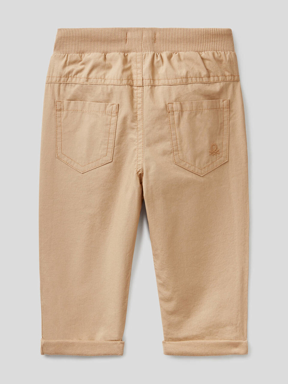 Trousers with drawstring image number 2